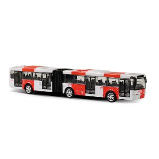 Obrázek z Autobus PID Praha červený kov 18cm 